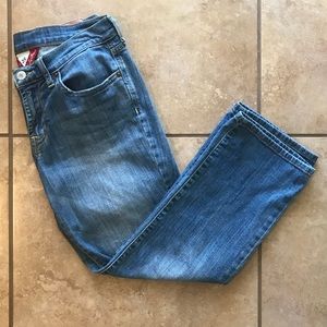 Lucky brand crop jeans size 4/27